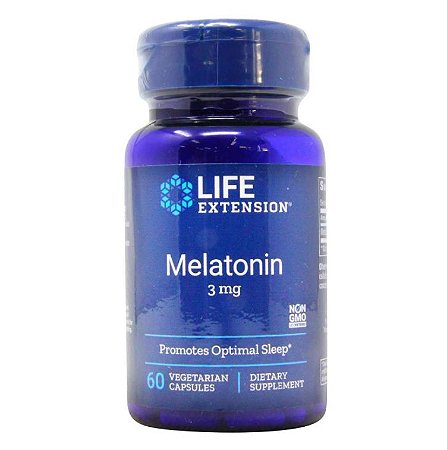 Melatonin Life Extension 3mg 60 caps