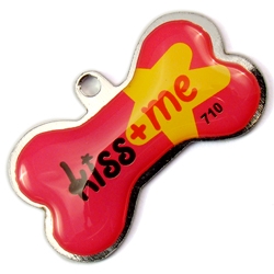 Chaveiro Chapinha Metálica Ossinho