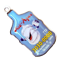 Chaveiro Chapinha Metálica Galão de Água