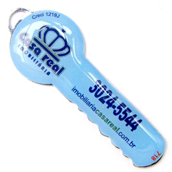 Chaveiro Chapinha Metálica Chave