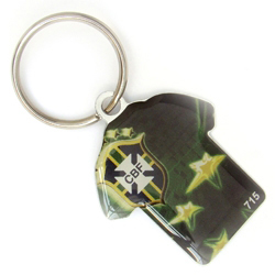 Chaveiro Chapinha Metálica Camiseta