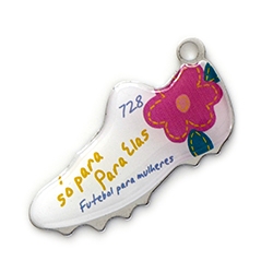 Chaveiro Chapinha Metálica Chuteira