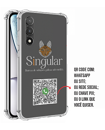 CAPA PERSONAIZADA PARA XIAOMI + QR CODE