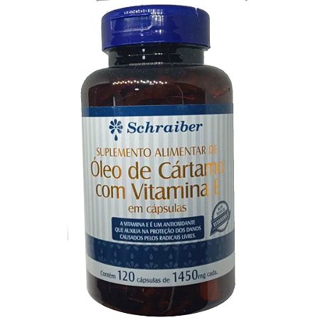 Óleo de Cártamo com Vitamina E