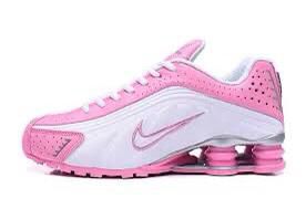 nike shox r4 feminino branco