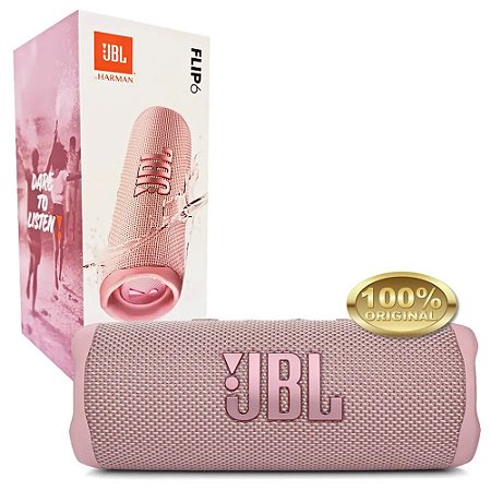JBL Flip 6 Caixa Acustica Portatil Bluetooth - Prova d'água