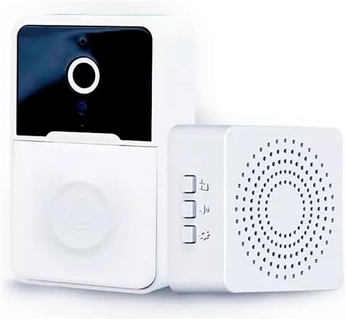 Campainha Interfone Inteligente com Camera WiFi