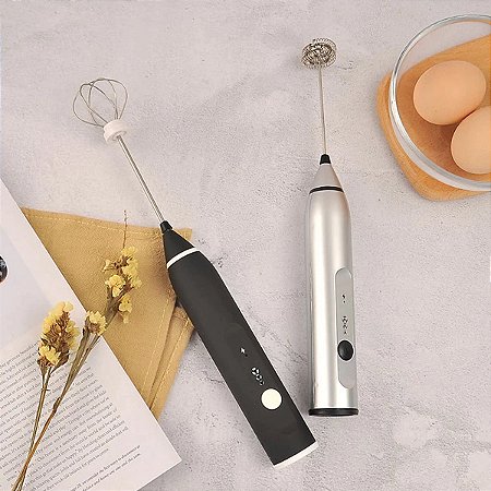Misturador Mini Mixer Portátil Elétrico Recarregável (bebidas , coquetéis e massas)