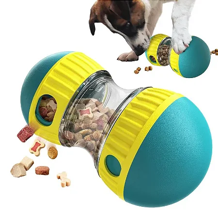 Brinquedo para Pet Bola com Alimento
