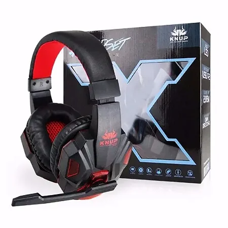 Fone de Ouvido USB Headset Gamer Pro (USB + 2 P2) KP-397