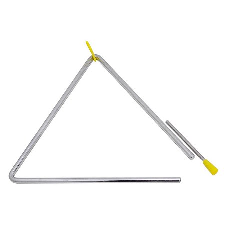 Triângulo Musical Cromado 10” 25cm New York