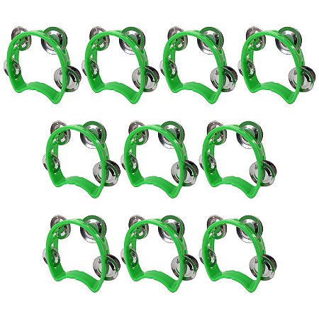 Kit 25 Pandeiros Meia Lua Infantil Verde New York