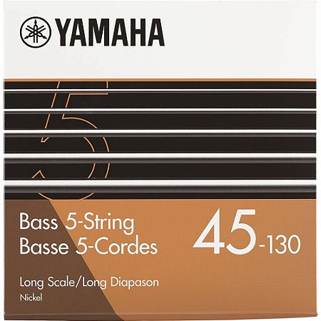 Encordoamento para Contrabaixo 5 Cordas Nickel Long Scale 45-130 GSB45-5 Yamaha