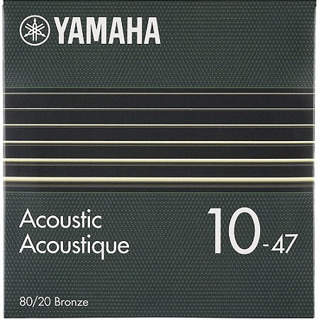 Encordoamento para Violão 80/20 Bronze Extra Light 10-47 GSA10 Yamaha