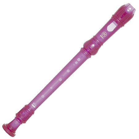 Flauta Doce Soprano Barroca Em C YRS-20B Rosa Yamaha