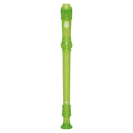 Flauta Doce Soprano Germânica Em C YRS-20G Verde Yamaha