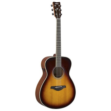 Violão Concert FS TA TransAcoustic Aço Brown Sunburst BS Yamaha