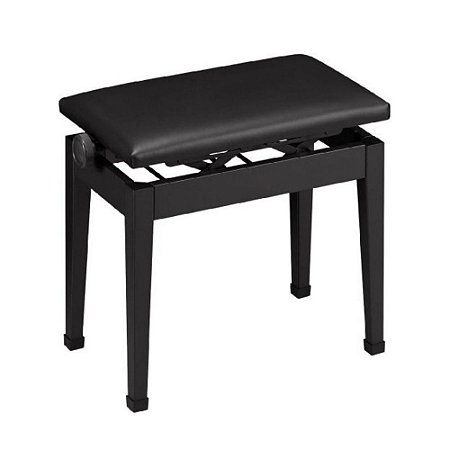 Banco para Piano com Regulagem CB 30 BK Preto Casio