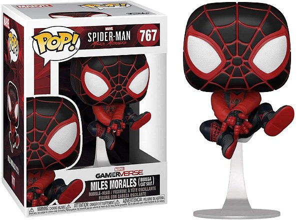 Pop Spider-man Miles Morales (Bodega Cat Suit) 767