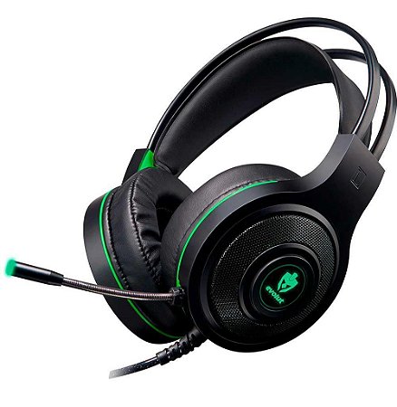 Headset Evolut Temis EG-301GR Verde