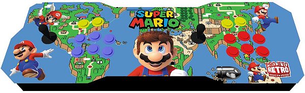 Fliperama Arcade Video Game RetroBox Controle Duplo Super Mario: Super Mario  Bros Nintendo Game 21 Mil Jogos - MKP - Toyshow Tudo de Marvel DC Netflix  Geek Funko Pop Colecionáveis
