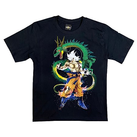 Camiseta Dragonball Goku e Shenlong