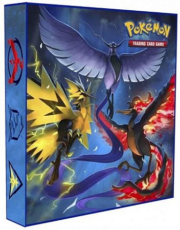 Fichário Pokémon - Aves Lendárias