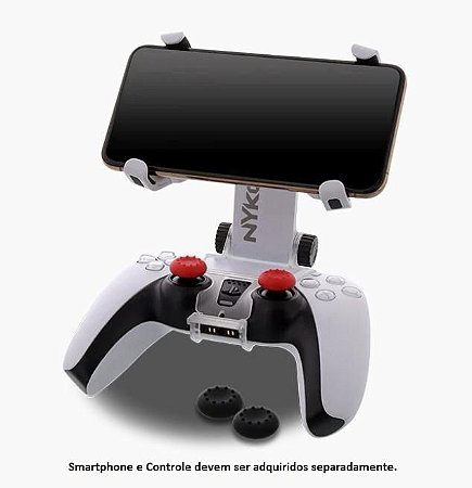 Suporte para Smartphone e Controle de PS5 Smart Clip Plus Nyko