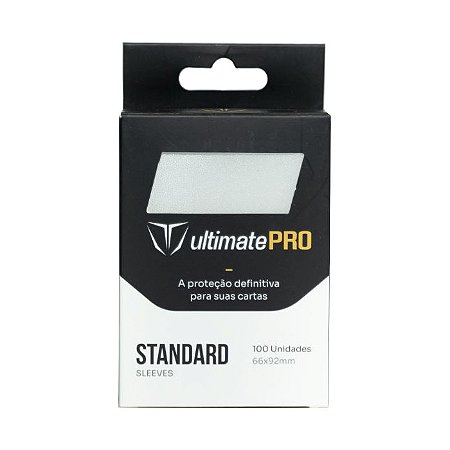 Card Sleeve Ultimate Pro c/ 100 Standard Transparente