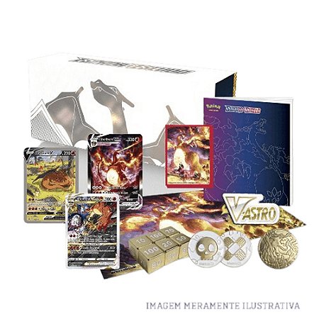 Card Pokémon Box Treinador Ultrapremium Charizard