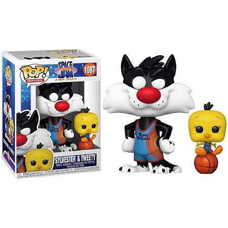 Pop Space Jam Sylvester and Tweety 1087 (Frajola e Piu-Piu)