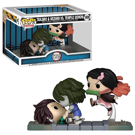 Pop Demon Slayer Tanjiro & Nezuko vs Temple Demon 1419