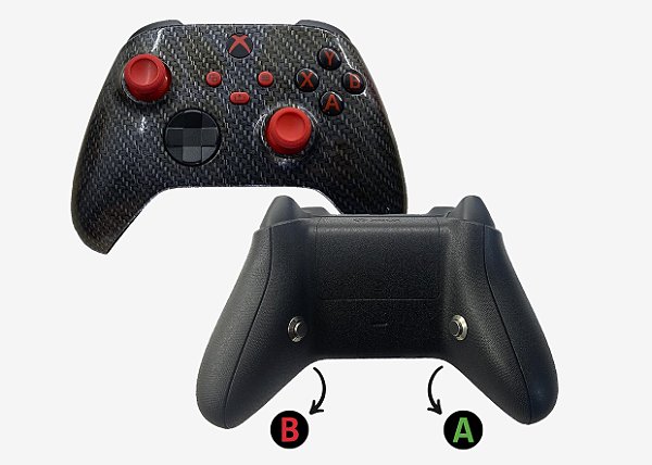 XSER Controle Pro Carbon Red com Grip