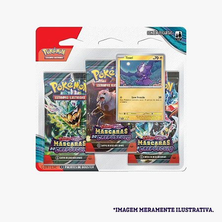 Card Pokémon Blister Triplo EV6 Toxel