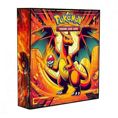 Mini Fichário Pokémon - Charizard