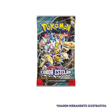 Card Pokémon Booster EV7 Coroa Estelar