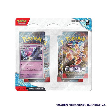 Card Pokémon Blister Quádruplo EV7 Tinkaton