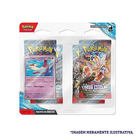 Card Pokémon Blister Quádruplo EV7 Latias