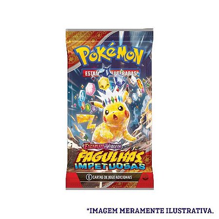 Card Pokémon Booster EV8 Fagulhas Impetuosas