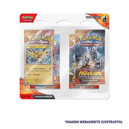 Card Pokémon Blister Quádruplo EV8 Zapdos