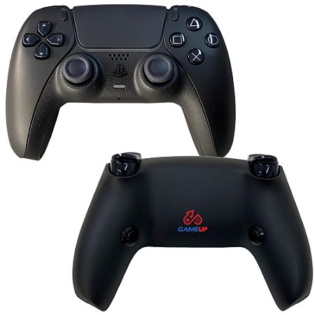 PS5 Controle Pro 12 com Grip e Click de Mouse (R2/L2) Midnight Black