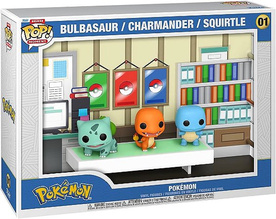 Pop Moments Pokémon Bulbasaur/Charmander/Squirtle 01