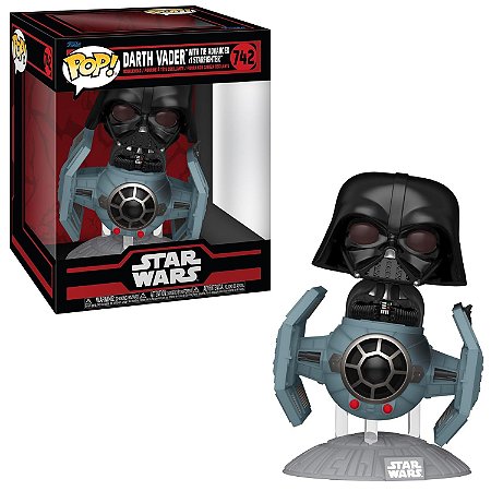 Pop Star Wars Darth Vader with The Advanced X1 Starfighter 742