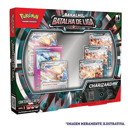 Card Pokémon Batalha de Liga Charizard ex