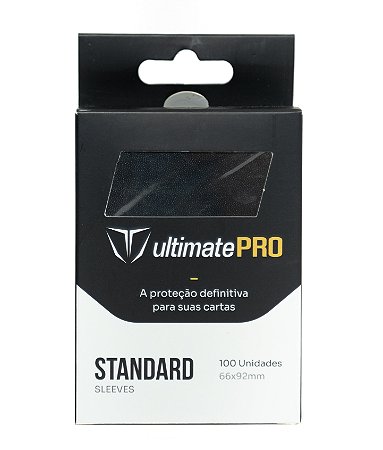 Card Sleeve Ultimate Pro Eclipse c/ 100 Standard Preto