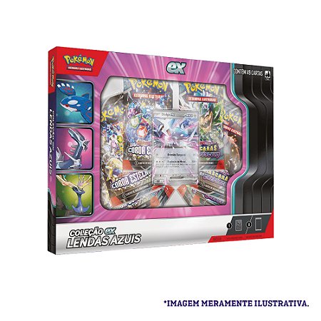 Card Pokémon Box Lendas Azuis Dialga Ex
