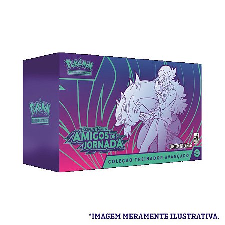 Card Pokémon Box Treinador Avançado EV9 Amigos de Jornada
