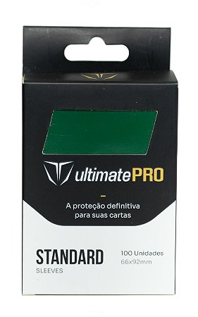 Card Sleeve Ultimate Pro Eclipse c/ 100 Standard Verde
