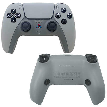 PS5 Controle Pro 12 Cinza 30 anos