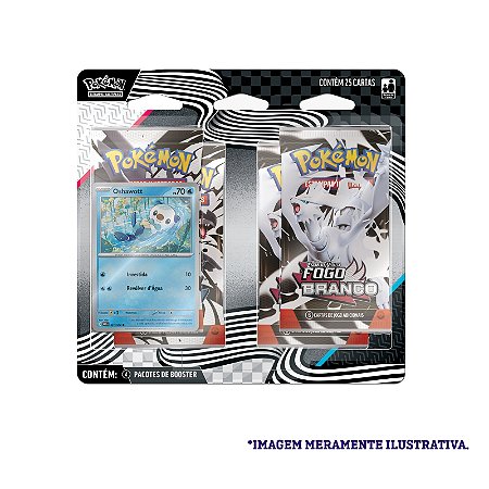 Card Pokémon Blister Quádruplo EV10.5 Oshawott